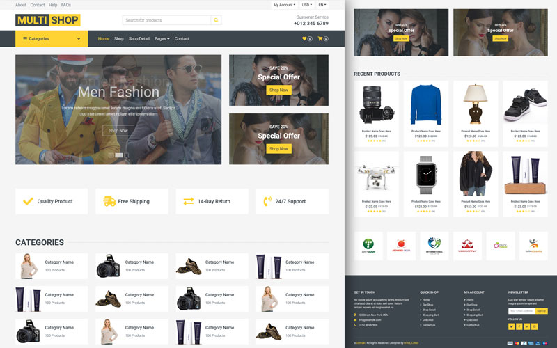 online-shopping Template